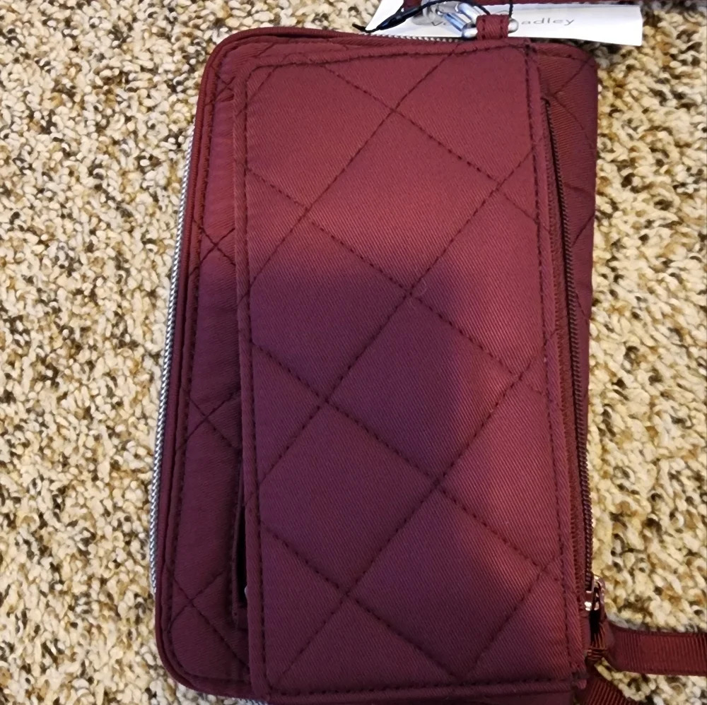 Vera Bradley RFID Turnlock Wallet & Ultimate Card Case in Performance Twill - Picture 9 of 16
